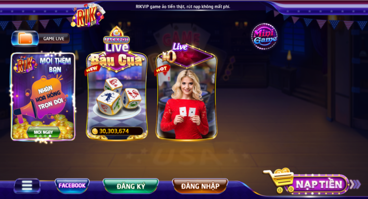 Giới thiệu về cổng game đổi thưởng rikvip play