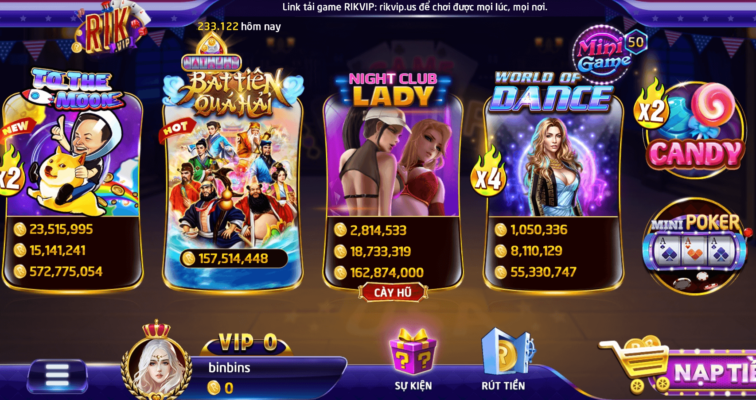 Game bài online tại rikvip play có gì hấp dẫn người chơi?